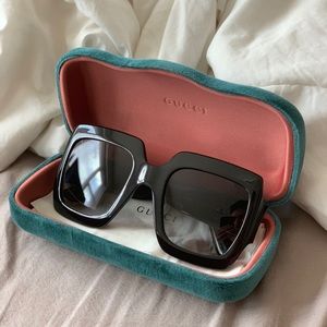 Gucci 54mm Square Sunglasses